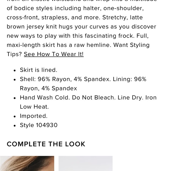 Lulu’s Maxi Wrap Dress - Picture 11 of 12